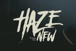 Haze New - Thriller Font