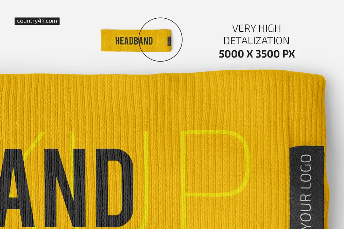 Headband Mockup Set