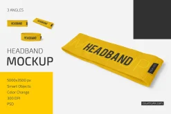 Headband Mockup Set