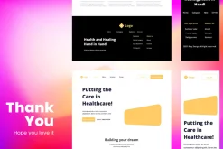 Healthcare Wireframe Website Vol. 04