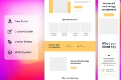 Healthcare Wireframe Website Vol. 04
