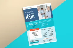 Health Fair Flyer Template
