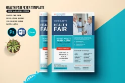 Health Fair Flyer Template
