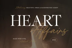Heart Affairs - Beautiful Font Duo