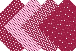 Hearts Digital Paper - Valentine