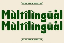 Heatrix Sans Serif Display