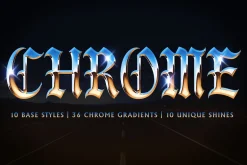 Heavy Metal Chrome Layer Styles