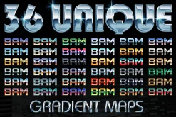 Heavy Metal Chrome Layer Styles