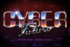 Heavy Metal Chrome Layer Styles