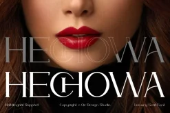 Hechowa - Elegant Fashion Font