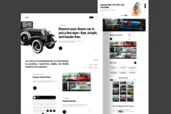 Heim - Car Rent Landing Page