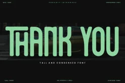Hekotha - Tall & Condensed Font
