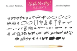 Hello Pretty! Casual Brush Font