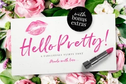 Hello Pretty! Casual Brush Font