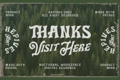 Hepives Font Family