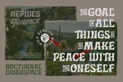 Hepives Font Family