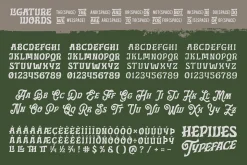 Hepives Font Family
