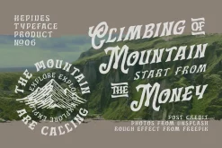 Hepives Font Family