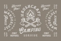Hepives Font Family