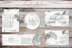 Herbarium: Vector Labels