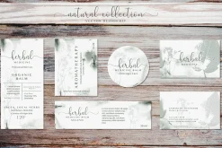 Herbarium: Vector Labels