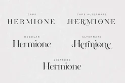 Hermione Classic-Modern Typeface