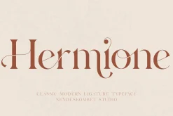 Hermione Classic-Modern Typeface