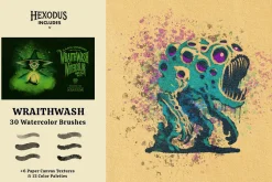 Hexodus - Brush & Texture Bundle