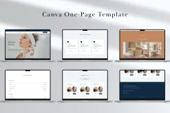 High-End Med Spa Canva Website