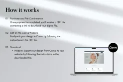 High-End Med Spa Canva Website