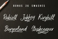 Highnorth - Handmade Marker Font