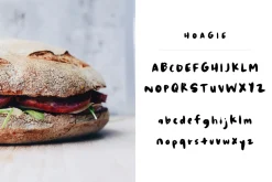 Hoagie Brush Font