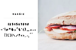 Hoagie Brush Font