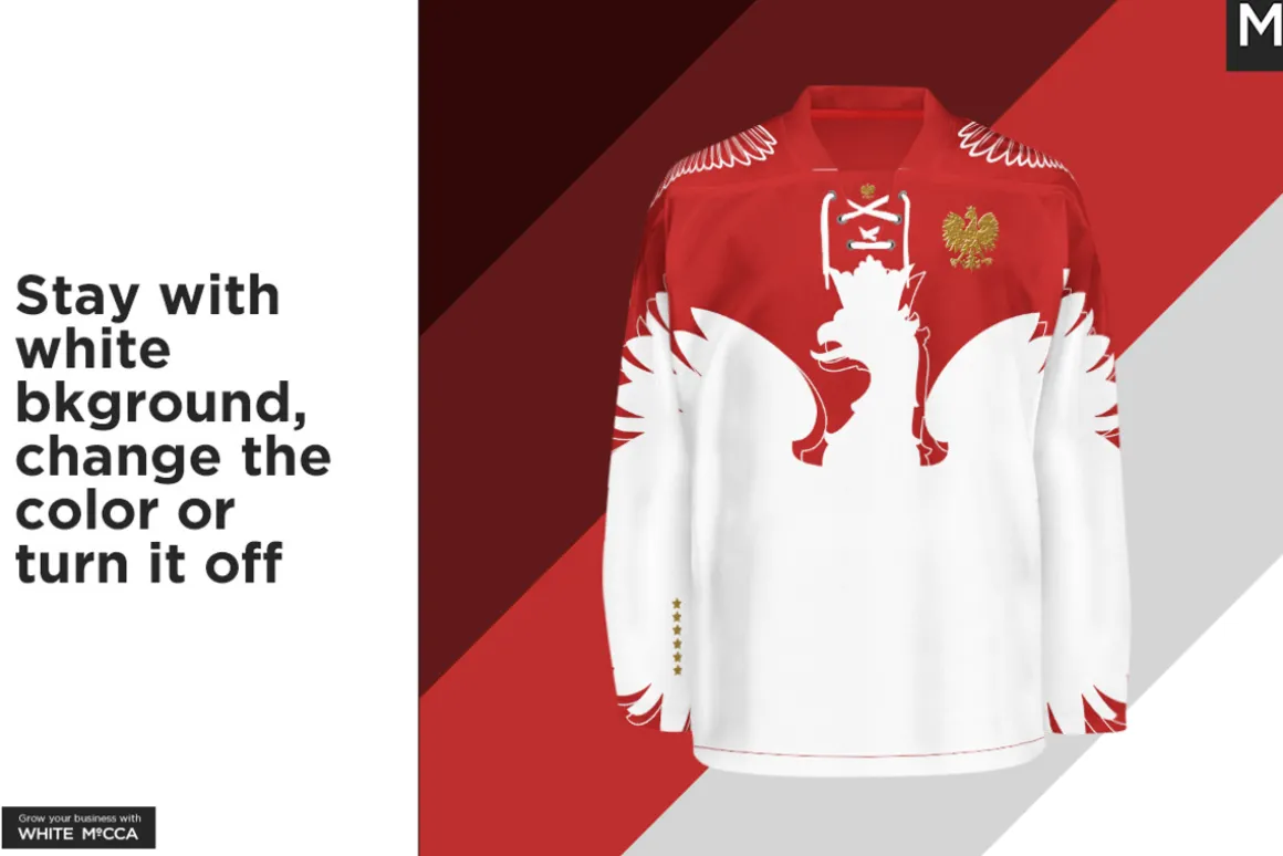 Hockey Jersey 2 Types Mock-up