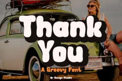 Hokey Mefun - Groovy Font