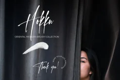 Hokku ☯ watercolor oriental brushset