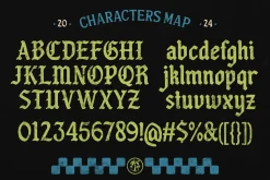 Hold Money Blackletter Typeface