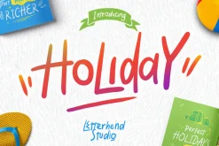 Holiday Font