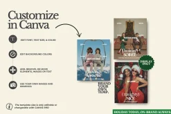 HOLIDAY HOTLINE Canva Template