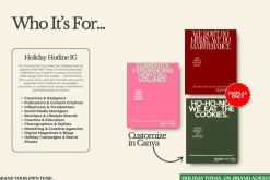 HOLIDAY HOTLINE Canva Template
