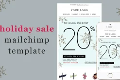 Holiday Sale Email Template