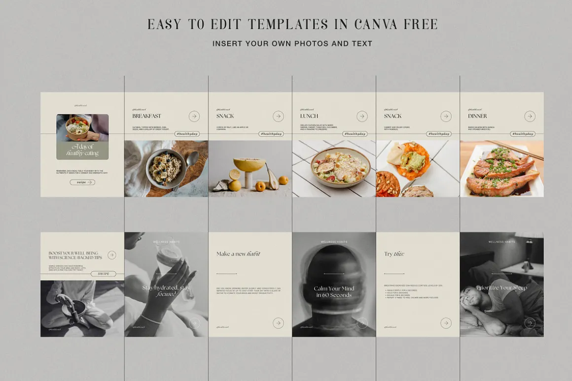 Holistic Wellness Templates | Canva