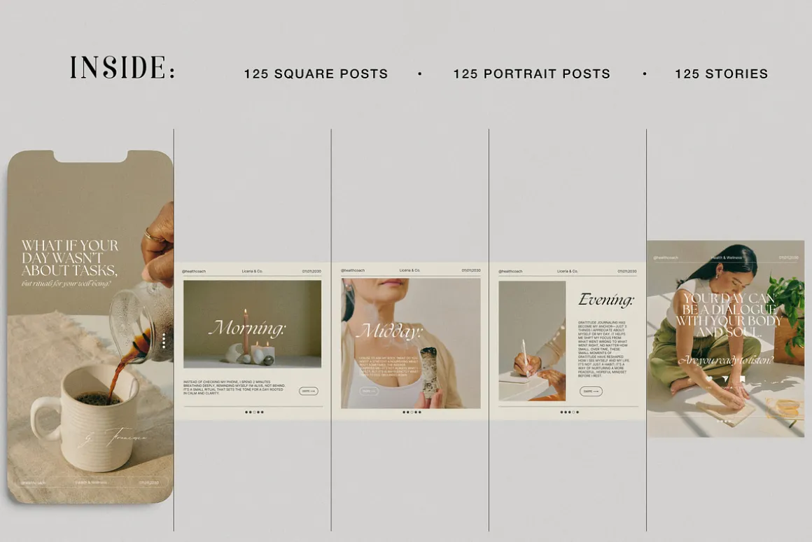 Holistic Wellness Templates | Canva