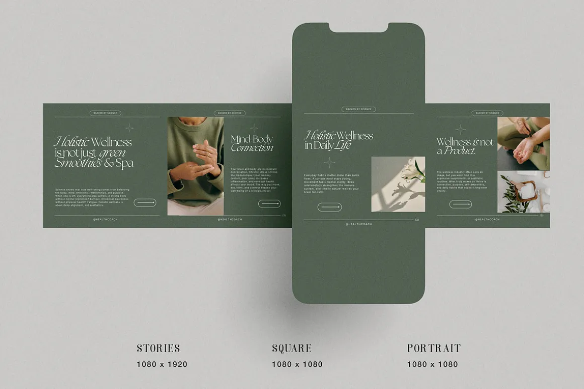 Holistic Wellness Templates | Canva