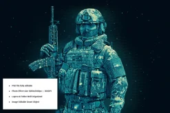 Hologram Photo Effect