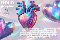 Holographic Iridescence shapes
