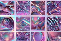 Holographic Iridescence shapes