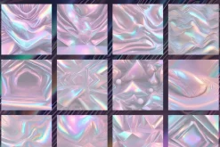 Holographic Iridescence shapes