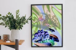 Holo Lilac Mushroomland Collage