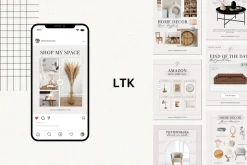Home Decor LTK Canva Template